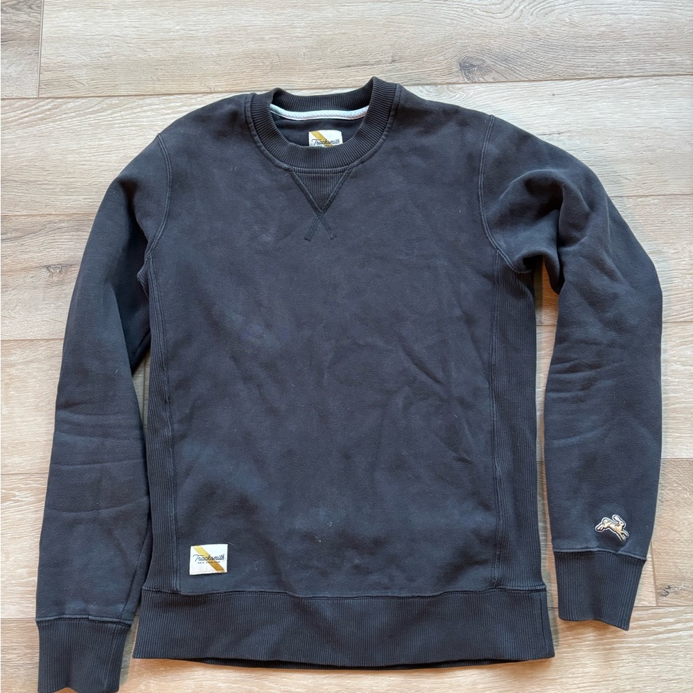Tracksmith Black Crewneck Men's Sweater
